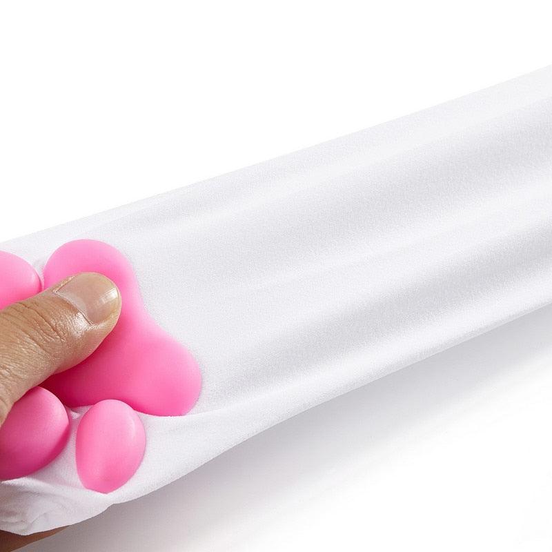 Cat Paw Thigh High Socks