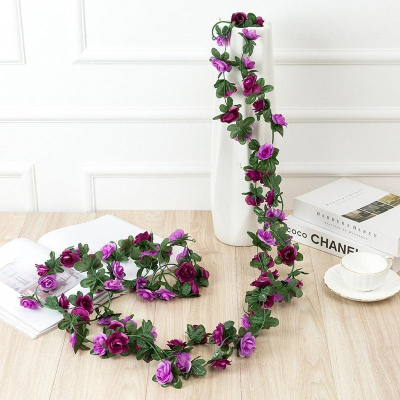 250cm Vines with Flowers