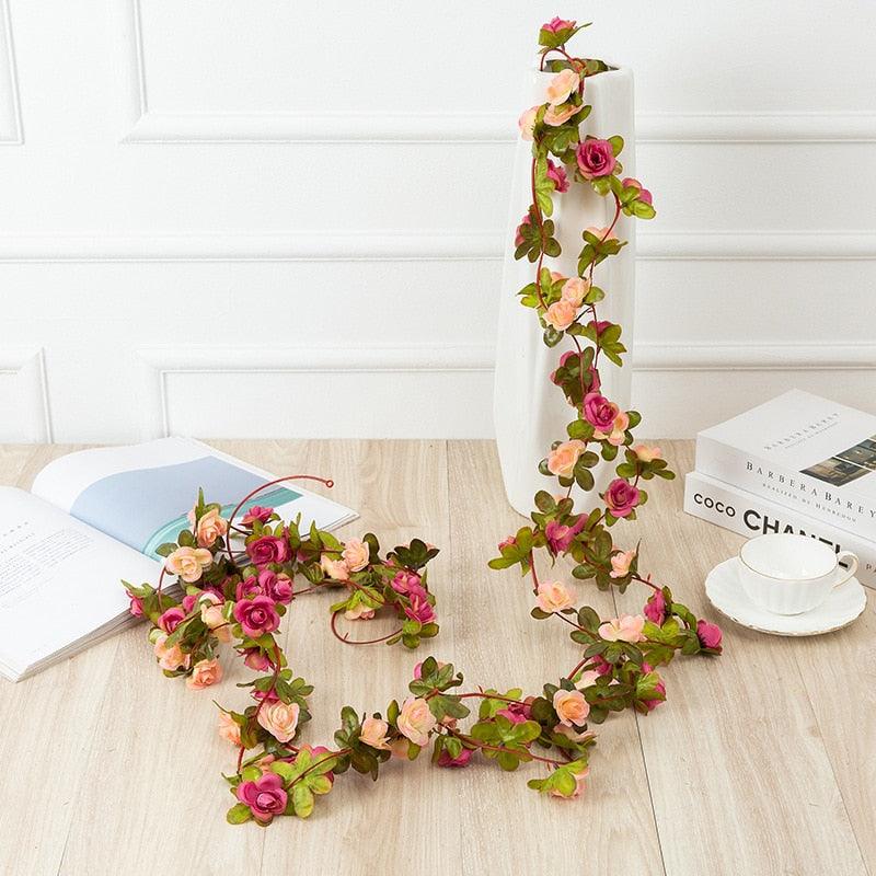 250cm Vines with Flowers