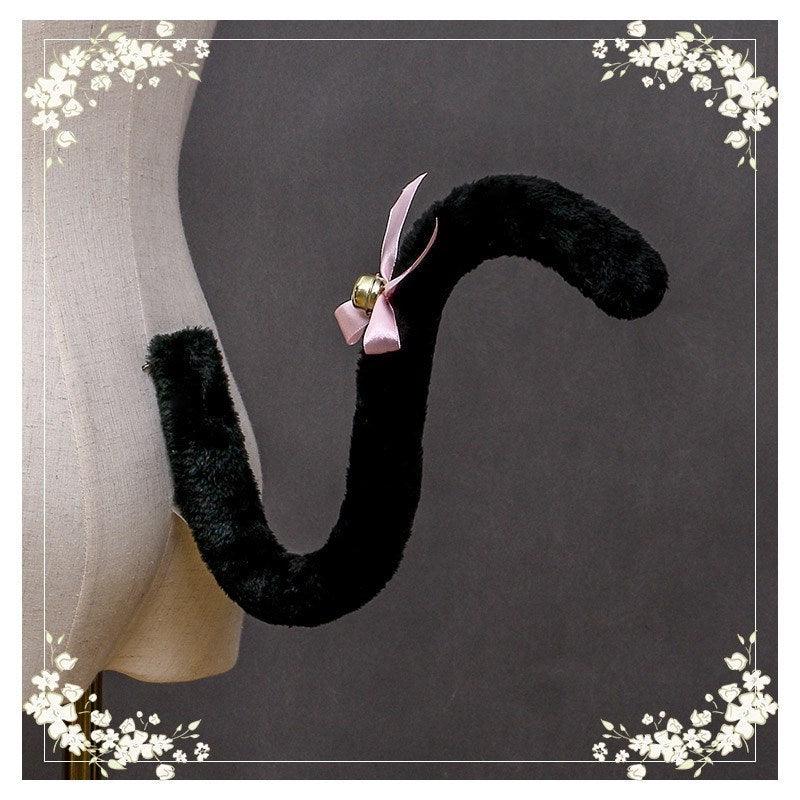 Cat Tail with Bell Ribbon