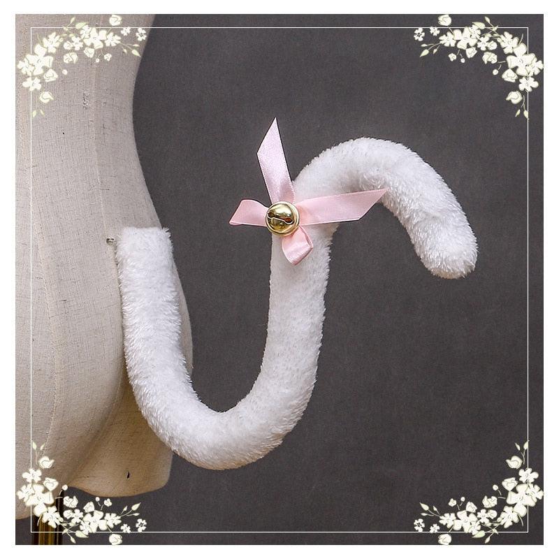 Cat Tail with Bell Ribbon