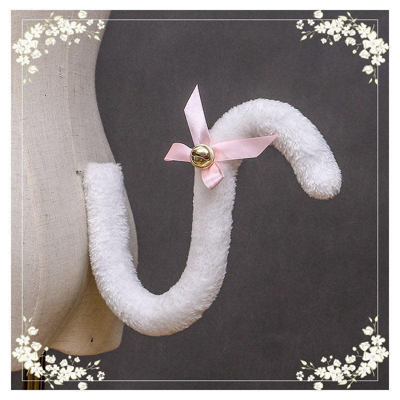 Cat Tail with Bell Ribbon