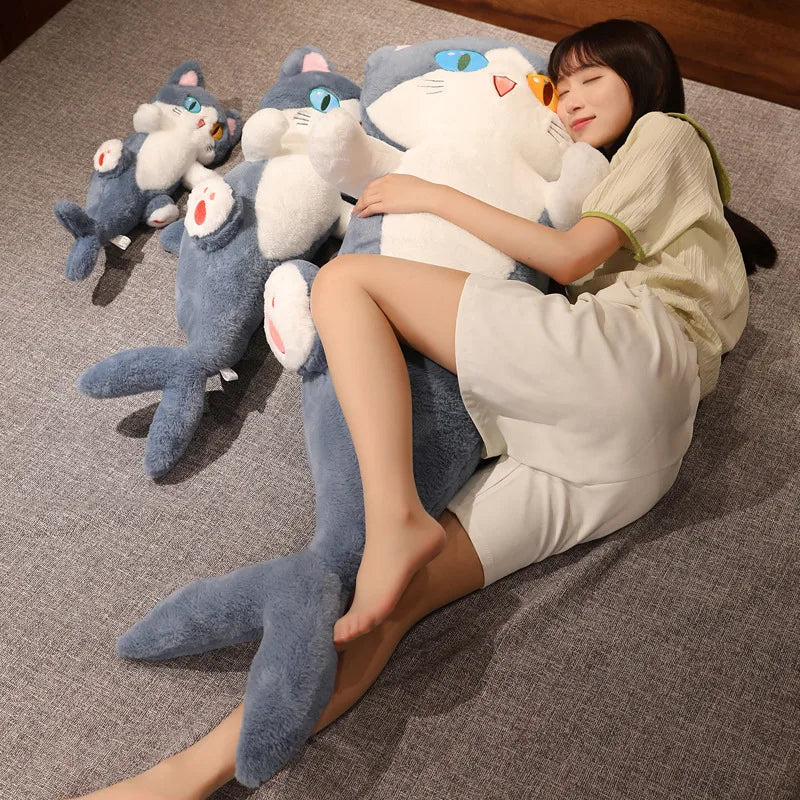 50cm Cat Shark Plush Pillow