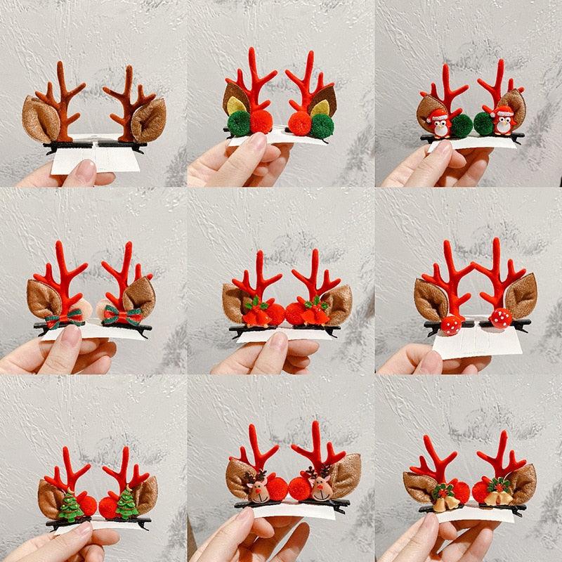 Christmas Deer Ears and Antlers Collection