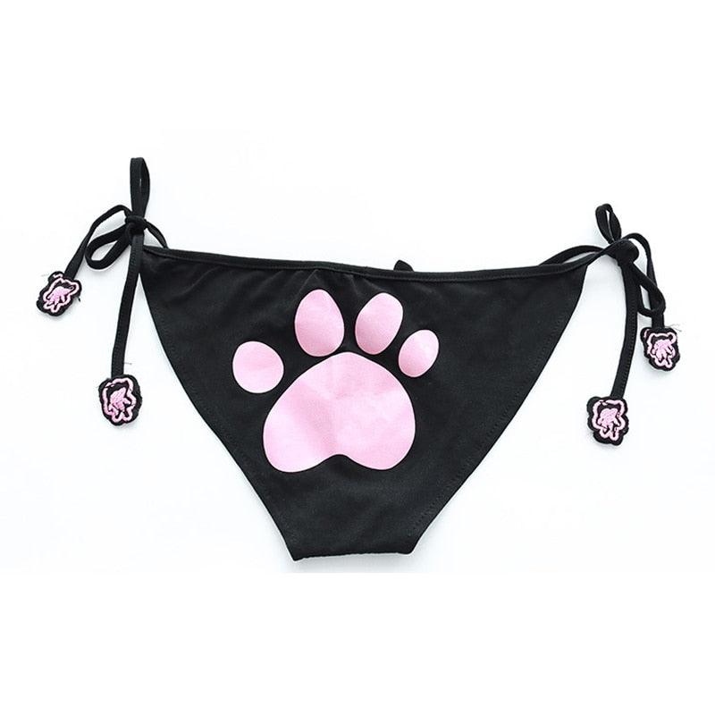 Cat Keyhole Swimsuit