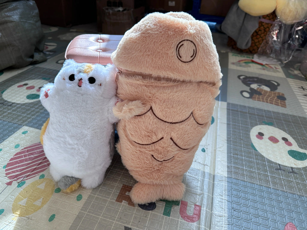Cat Taiyaki Fish Plush