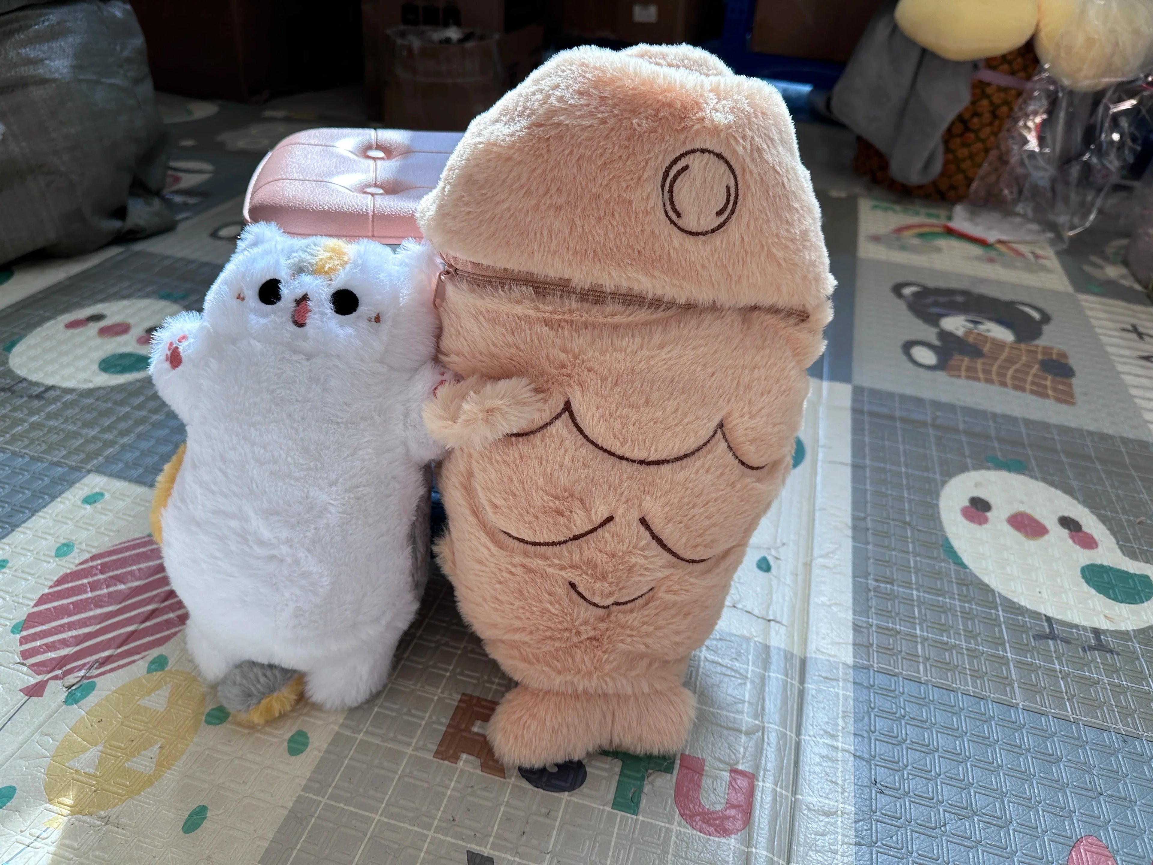 Cat Taiyaki Fish Plush