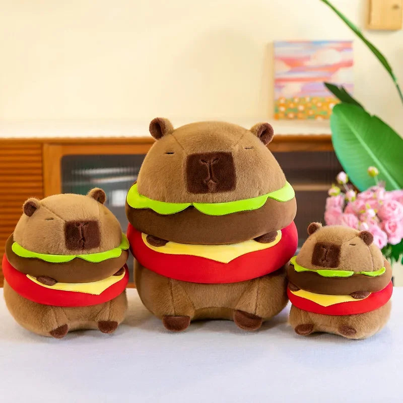 Capybara Burger Plush